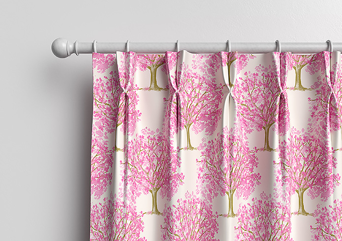 Classic Woodland, Pink Blossom - Made to Measure Curtains - Image 12